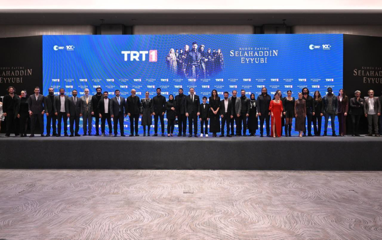 TRT 1’in yeni dizisi “Kudüs Fatihi Selahaddin Eyyubi”ye görkemli gala